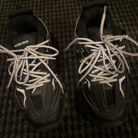 Black and white Balenciaga track